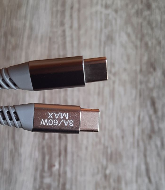 Cable de chargement USB type c - USB type c - photo numéro 2