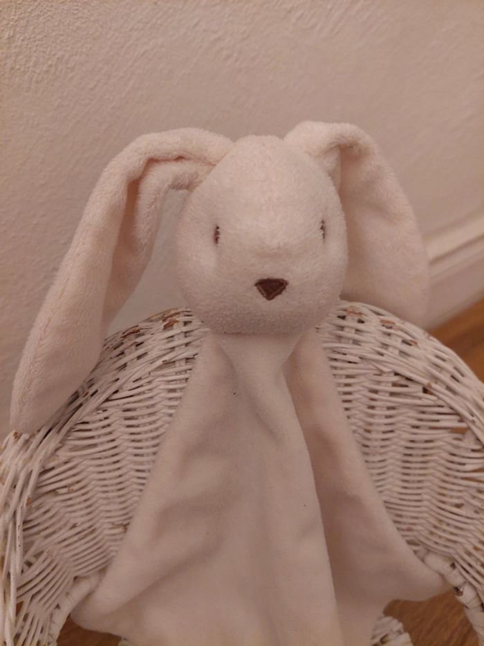 Doudou mouchoir lapin Sergent Major - photo numéro 2