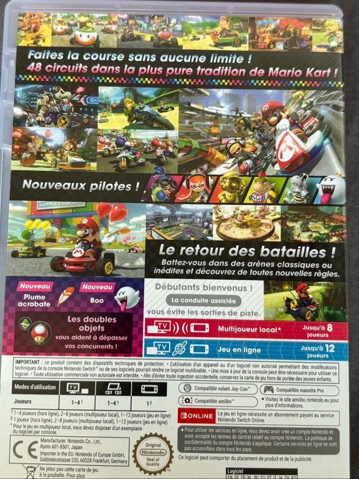 Jeu switch Mariokart 8 deluxe - photo numéro 3