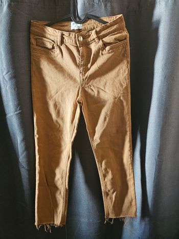 Pantalon 123 brun ,impeccable, taille 38