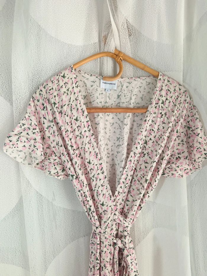 Americandreams | Robe fleurie portefeuille | t. L - photo numéro 6