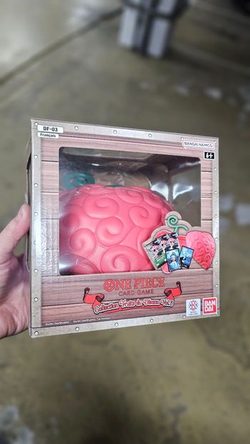 Carte One Piece Fruit du bistouri / demon avec 3 boosters Op12