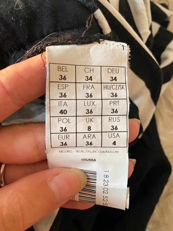 Combi short marinière Promod taille 36 - photo numéro 5