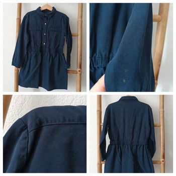 Jolie robe bleu marine 6 ans