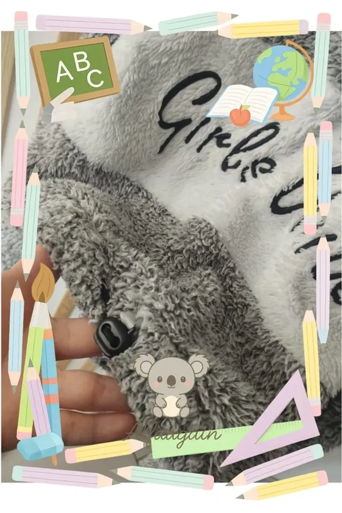 Pull pilou gris 8/10ans - photo numéro 6