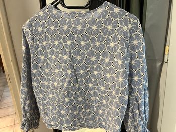 Blouse Zara broderie anglaise