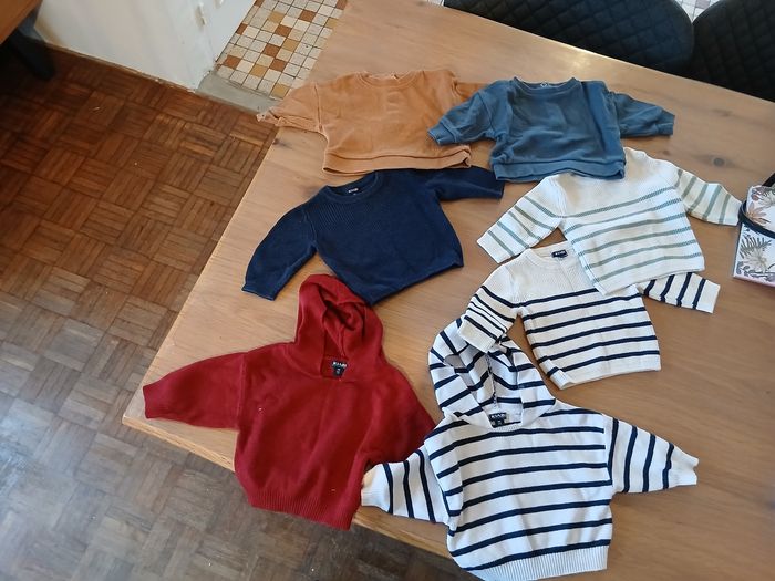 Pull  bebe garçon 1 mois