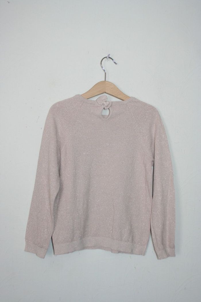 Pull léger rose pailleté 6 ans - photo numéro 4