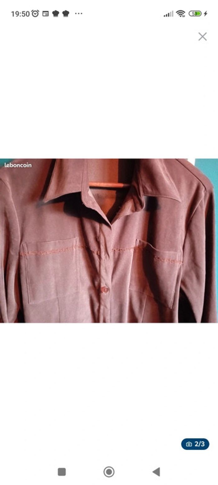 Chemise suédine femme - photo numéro 2