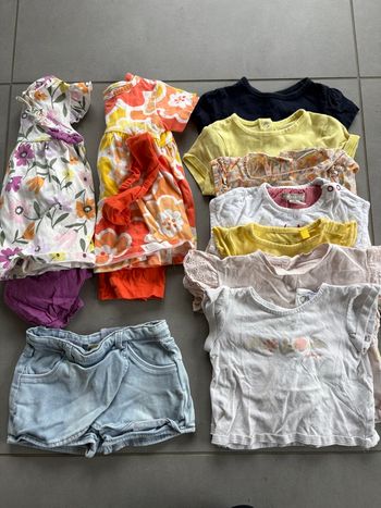 Lot printemps/été 12 mois