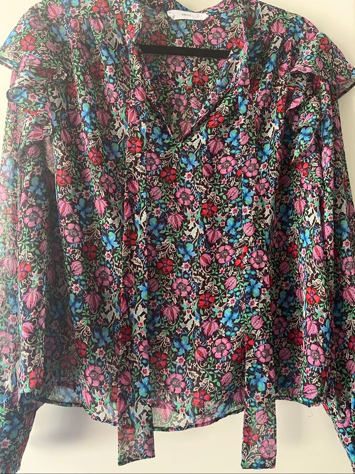 Blouse fleuri mango taille 38