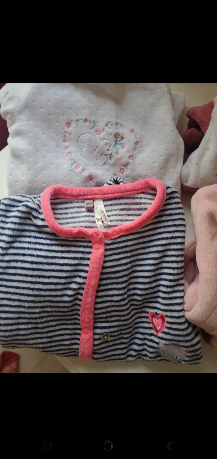 Lot pyjamas fille 3 mois - photo numéro 3
