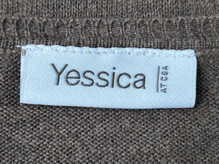 Gilet marron sans fermeture Yessica - Taille XS - photo numéro 3
