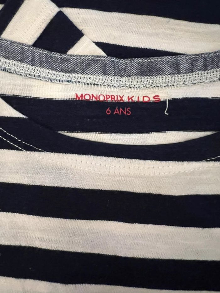 Lot de 12 vêtements automne hiver Monoprix kids 6 ans très bon état - photo numéro 4
