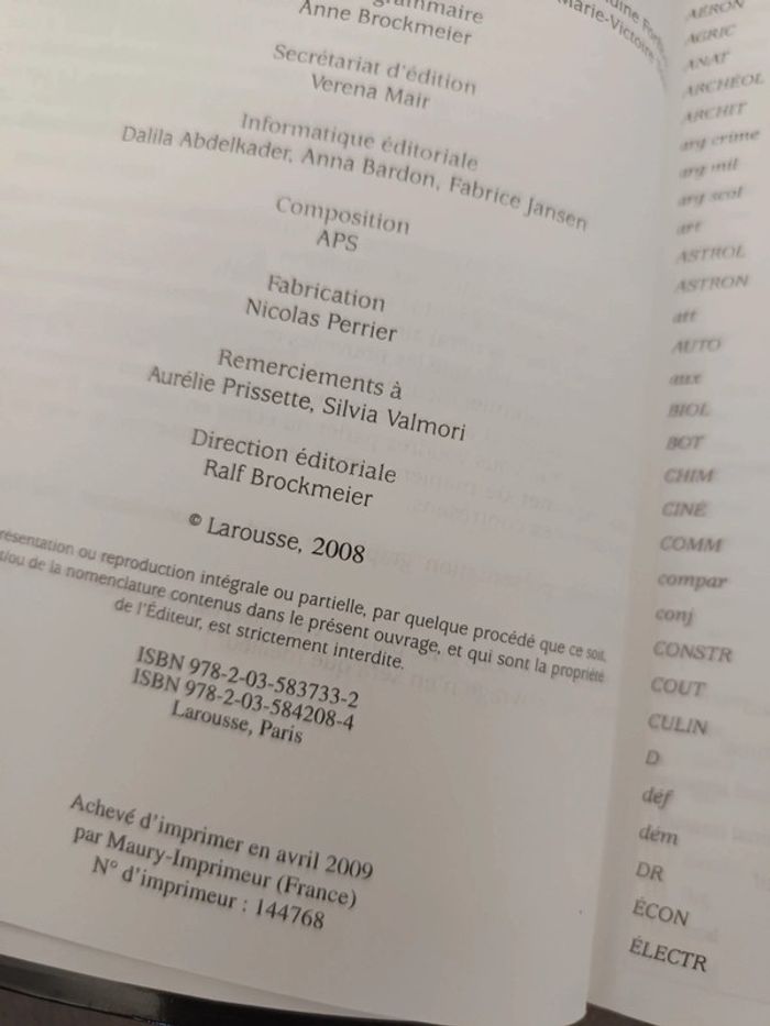 Dictionnaire Franco Allemand - photo numéro 4