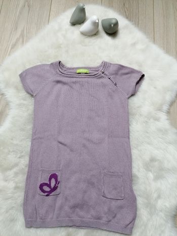 Robe 100% coton biologique papillon taille 4 ans Vertbaudet