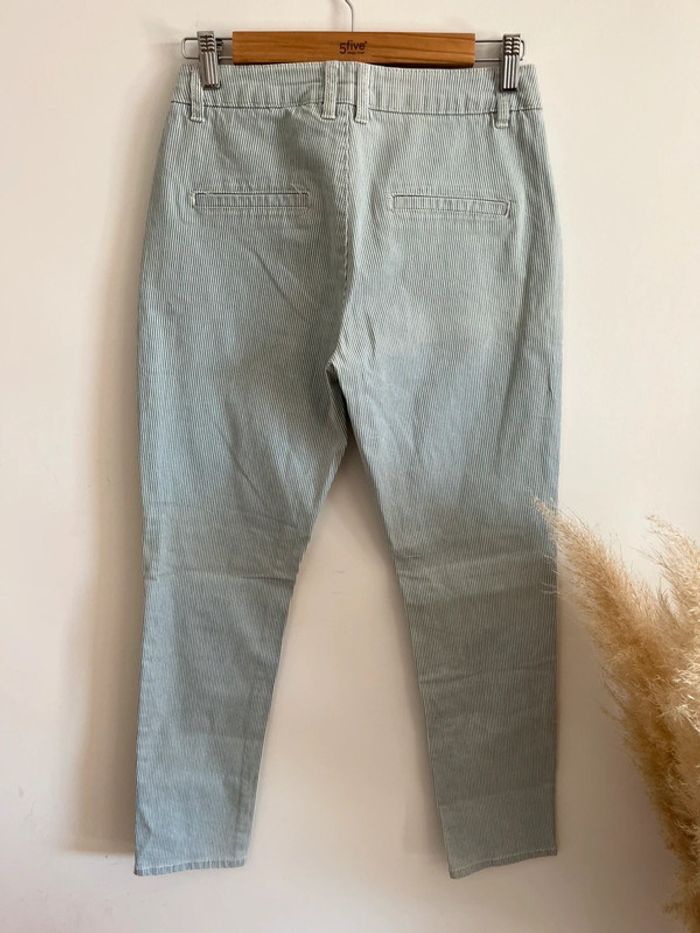 Pantalon carotte rayé Lab Dip - photo numéro 6