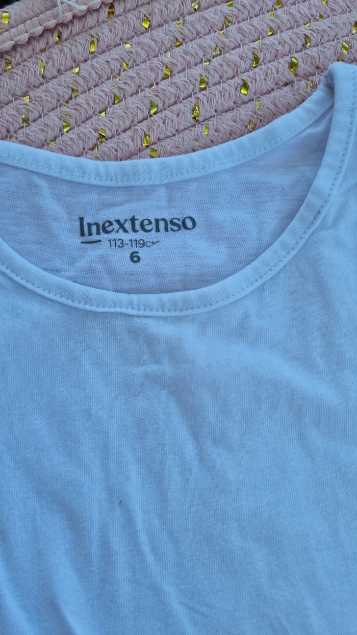Lot 2 t shirt maillot de corps, 6 ans - photo numéro 5