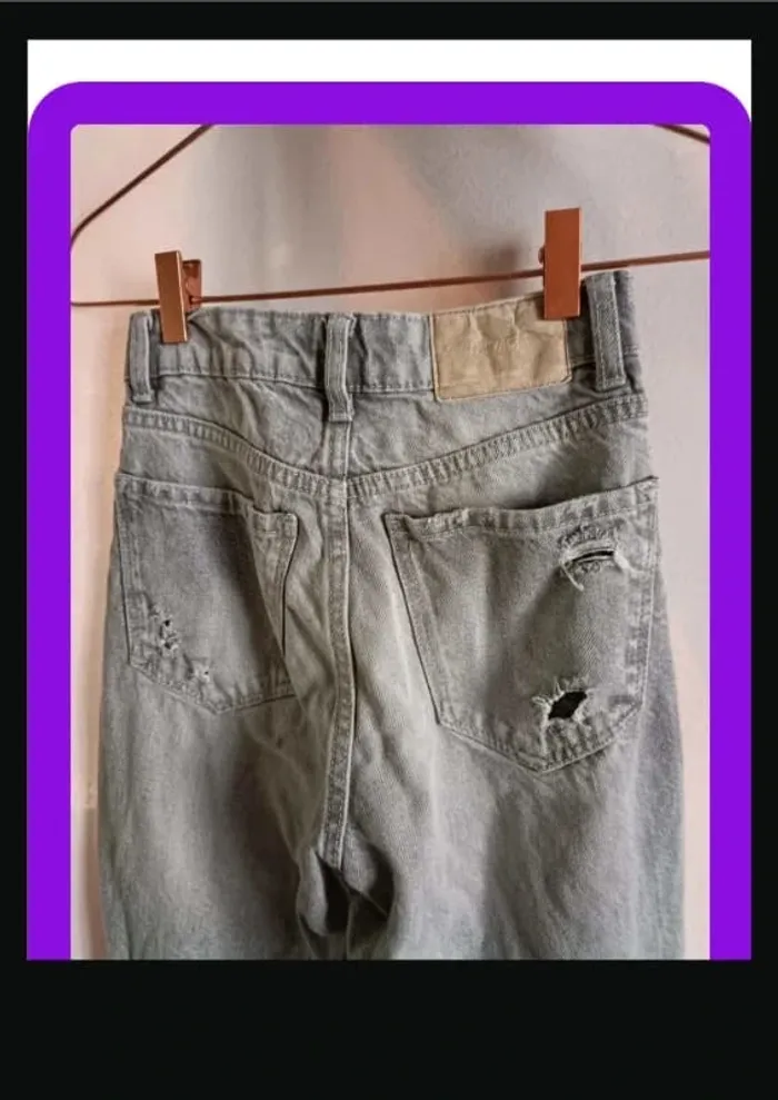 Jeans mom taille 32 berska - photo numéro 5