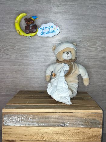 NAT478 doudou ours 🐻 babynat