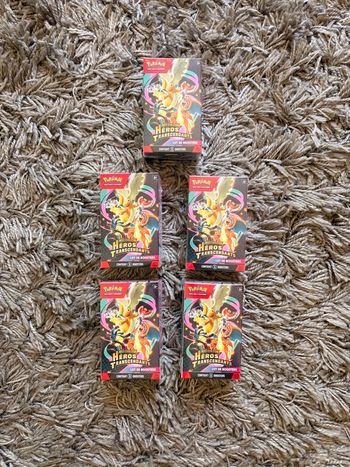 Lot de 5 bundle héros transcendants (me2.5) scellage parfait