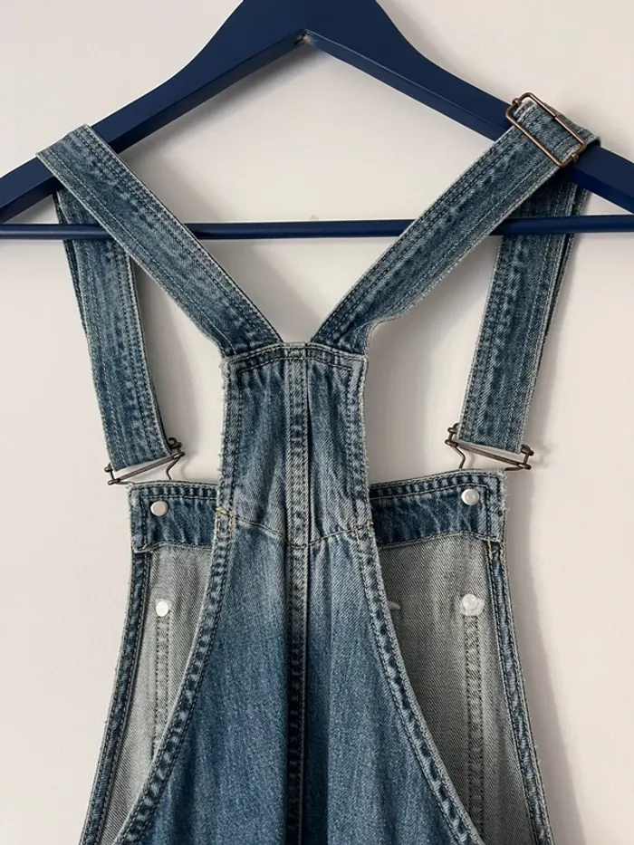 Superbe salopette longue en jean denim 100% coton Pépé Jeans London taille XS - photo numéro 8