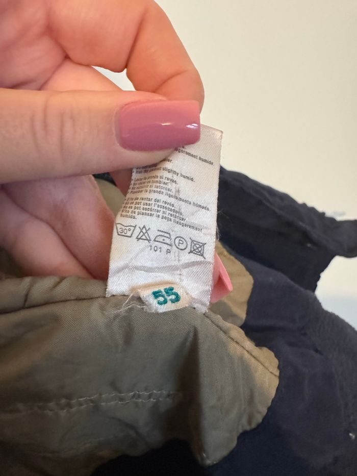 Veste Parka Lacoste bleue marine - photo numéro 4