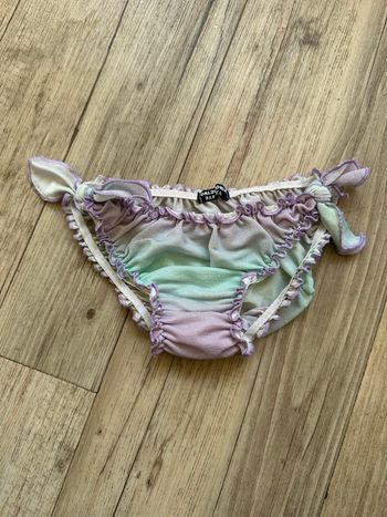 Bas de maillot de bain tie and die Calzedonia 2/4 ans 
