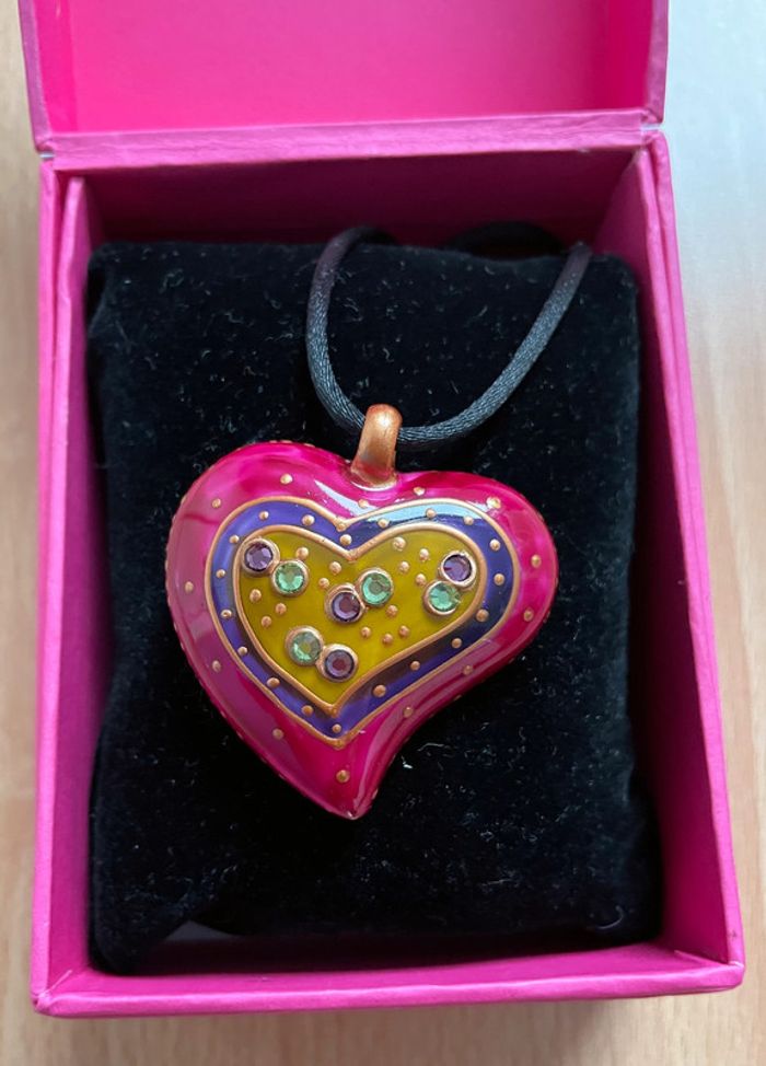 Collier cœur Soizick France - photo numéro 2