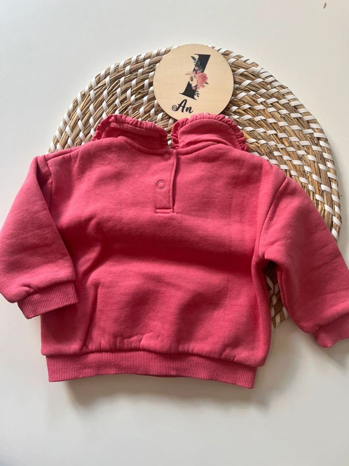 Lot de 2 sweat - taille 12 mois - photo numéro 3