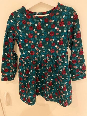Robe velours Okaïdi 4 ans très peu portée