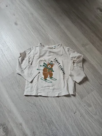 Tee-shirt ours ski - Tape à l'œil - 24 mois/86 cm