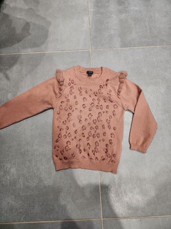Pull vieux rose