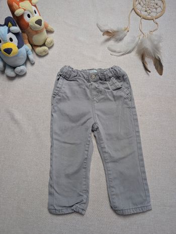 Pantalon jeans gris