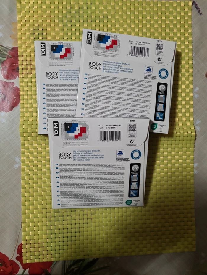 Lot de 3 collants taille 2 noir  Dim - photo numéro 4