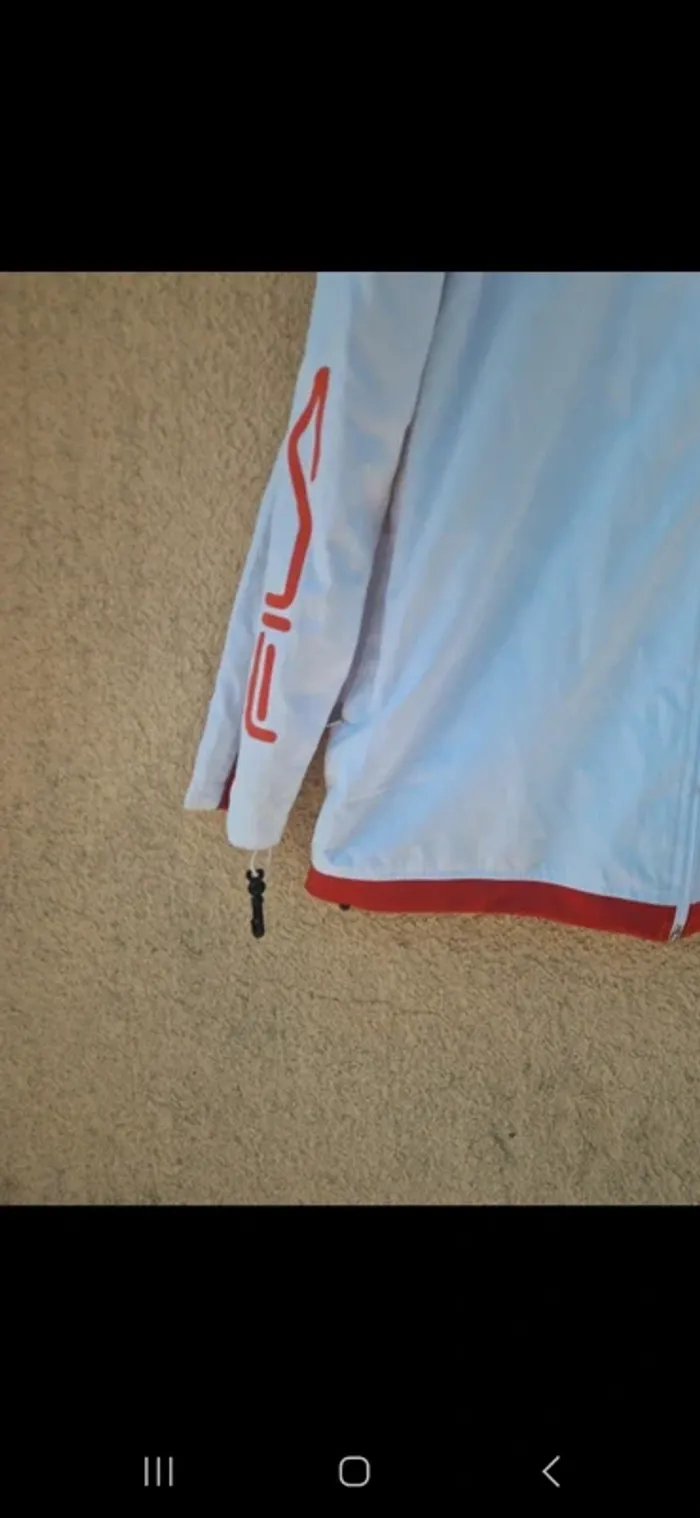 Veste jogging vintage fila taille m bon etat - photo numéro 6