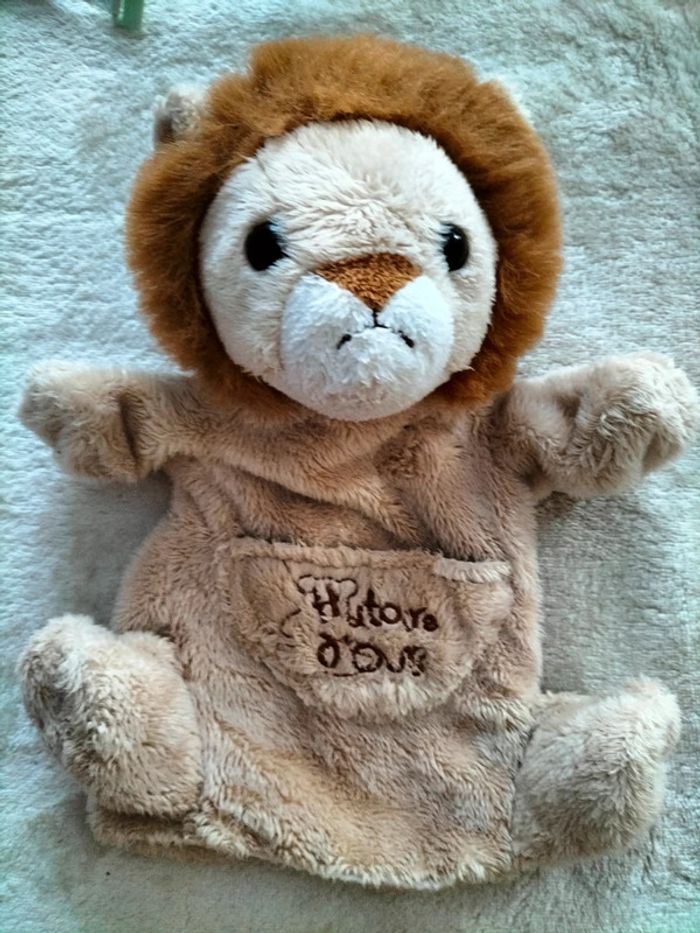 Doudou lion marionnette - photo numéro 2
