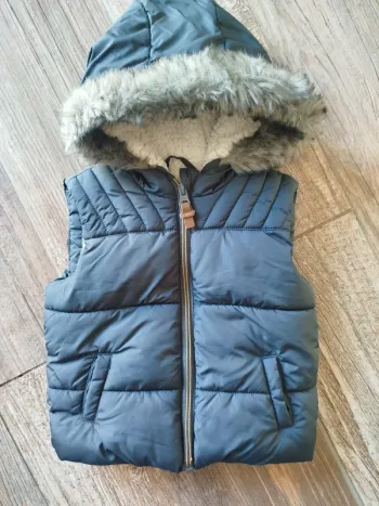 Doudoune sans manche bébé garçon 12/18 mois