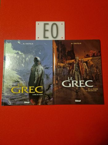 Lot de 2 bd le grec 1 et 2,EO (série complète)