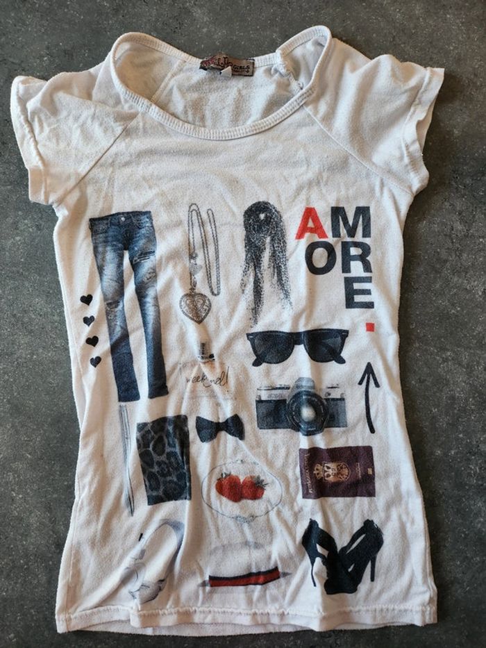 Tee shirt fille