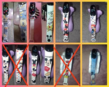 Montre led mickey neuve