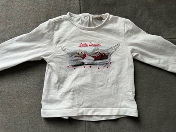 T-shirt manches longues 3 mois