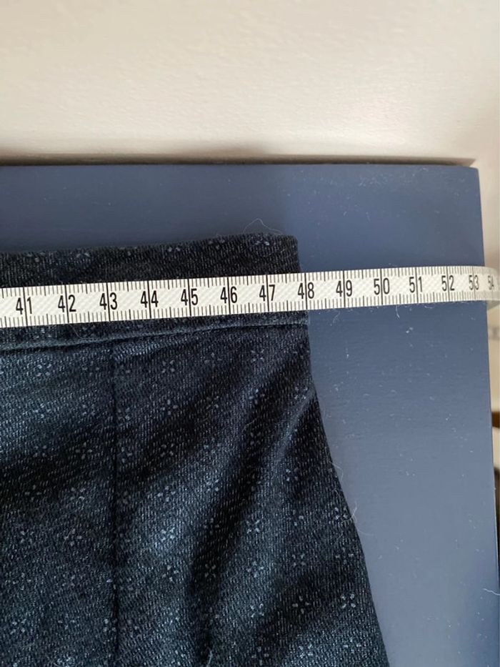 Jupe droite marine - photo numéro 3