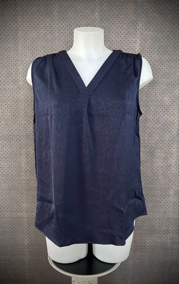 Débardeur bleu marine XL