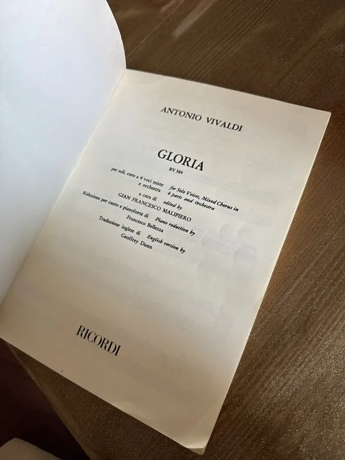 Livre Gloria piano, forte - photo numéro 5