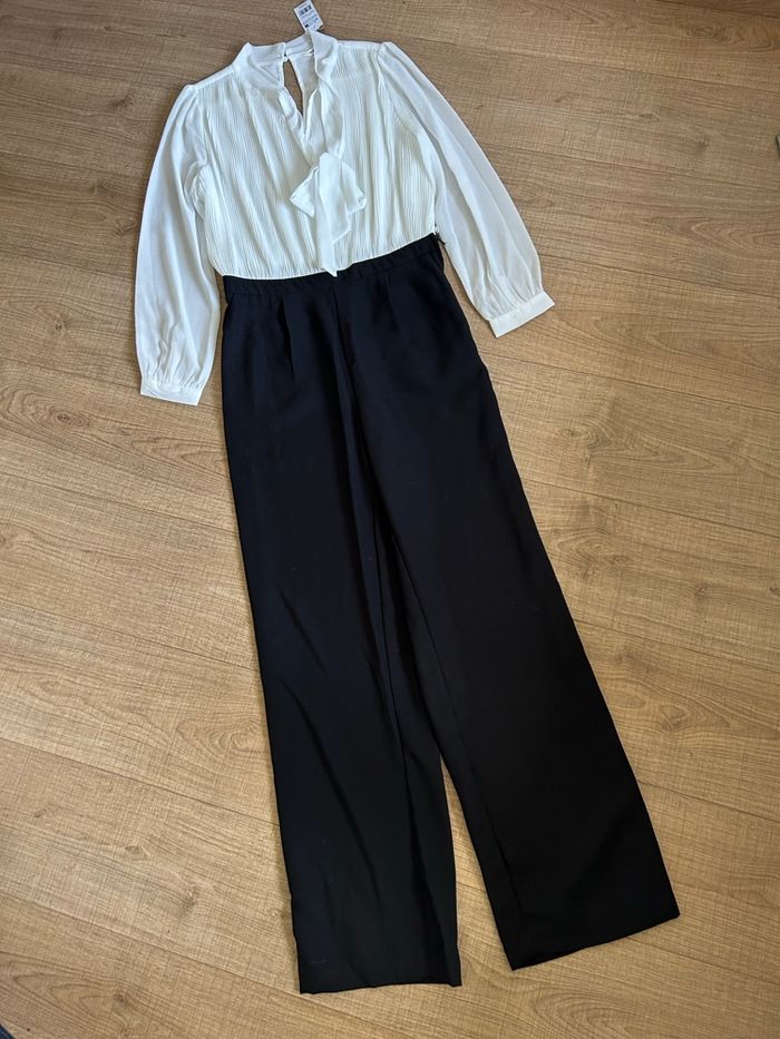 Combinaison noire et blanche neuve Naf Naf taille 38 (valeur 80€) - photo numéro 7