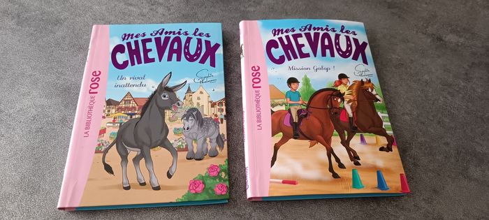 2 livres mes amis les chevaux