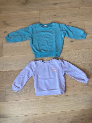 Lot 2 sweats fille 3 ans