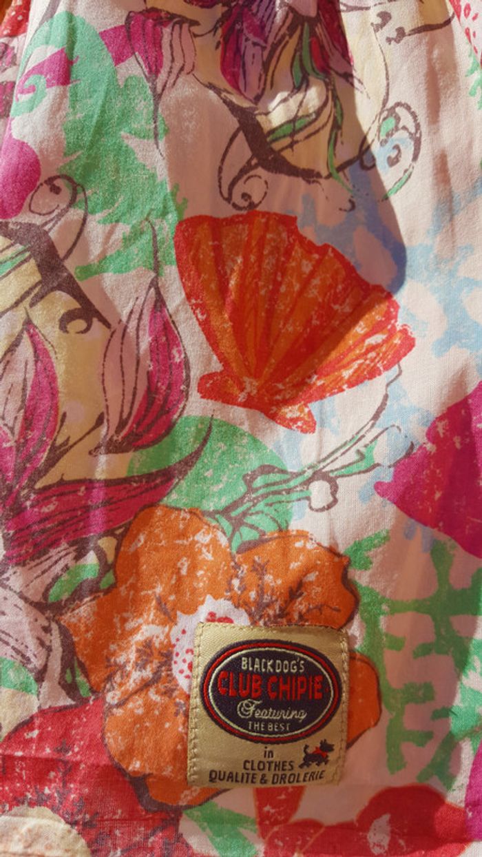 Robe d'été multicolore motif fleuri Chipie taille 8 ans - photo numéro 2