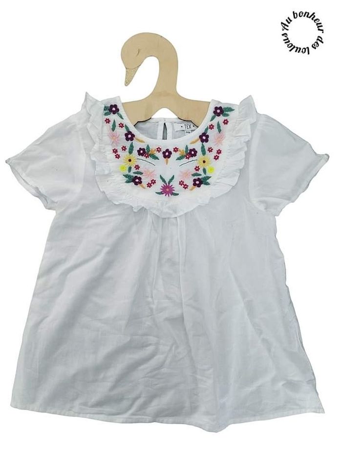 9-10 ans blouse été tex